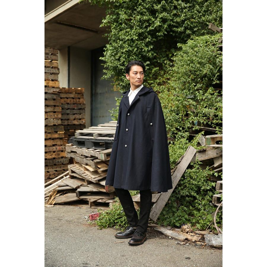 WAIPER.inc フランス軍 ウールケープ(マント ポンチョ)WAIPER WAIPER.inc フランス軍 ウールケープ(マント ポンチョ)WAIPER