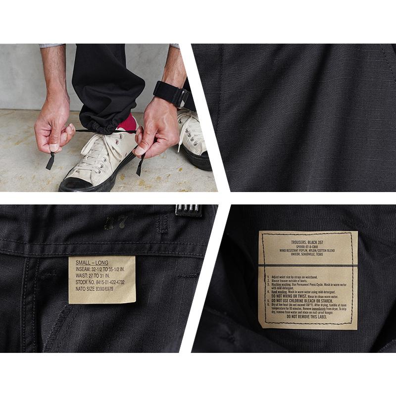 MILITARY 実物 新品 デッドストック 米軍 BDU ブラック リップス MILITARY 実物 新品 デッドストック 米軍 BDU ブラック リップス