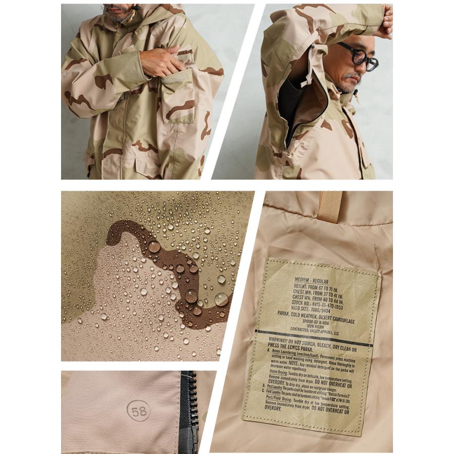 米軍実物　ecwcs デザート3カラー MILITARY 実物 新品 デッドストック 米軍 ECWCS Gen1型パーカー