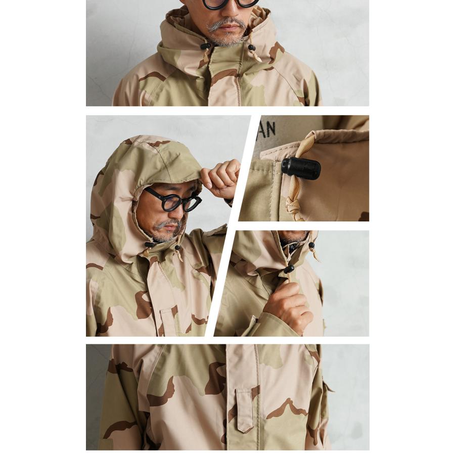 米軍　ECWCS Gen1型パーカー デザートカモ M-R MILITARY 実物 新品 デッドストック 米軍 ECWCS Gen1型パーカー 3