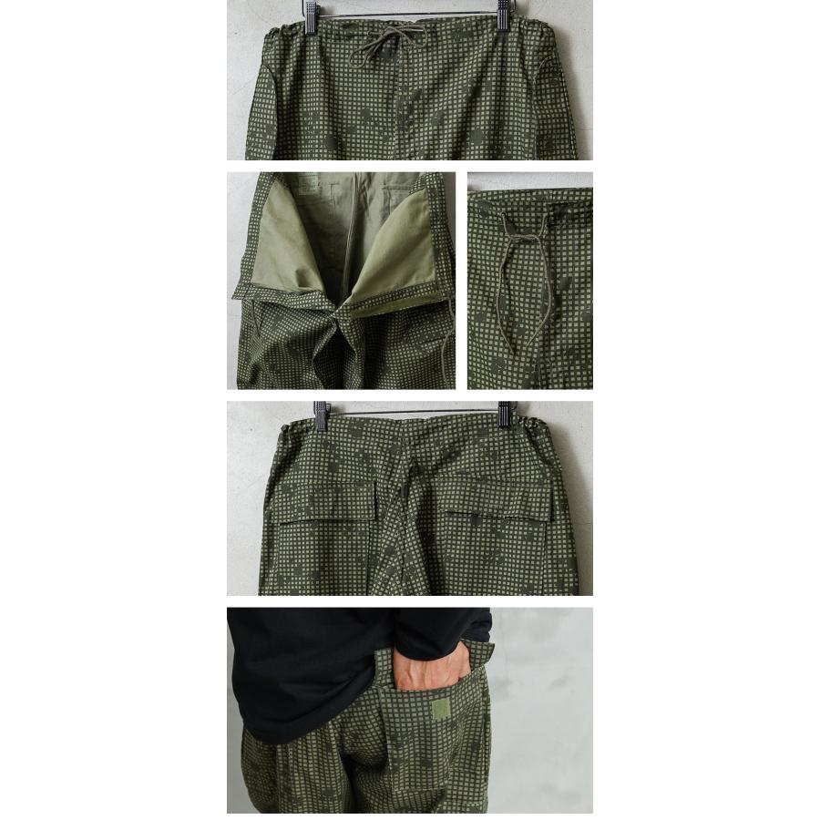 実物 新品 デットストック 米軍 ナイトデザートカモ オーバーパンツ