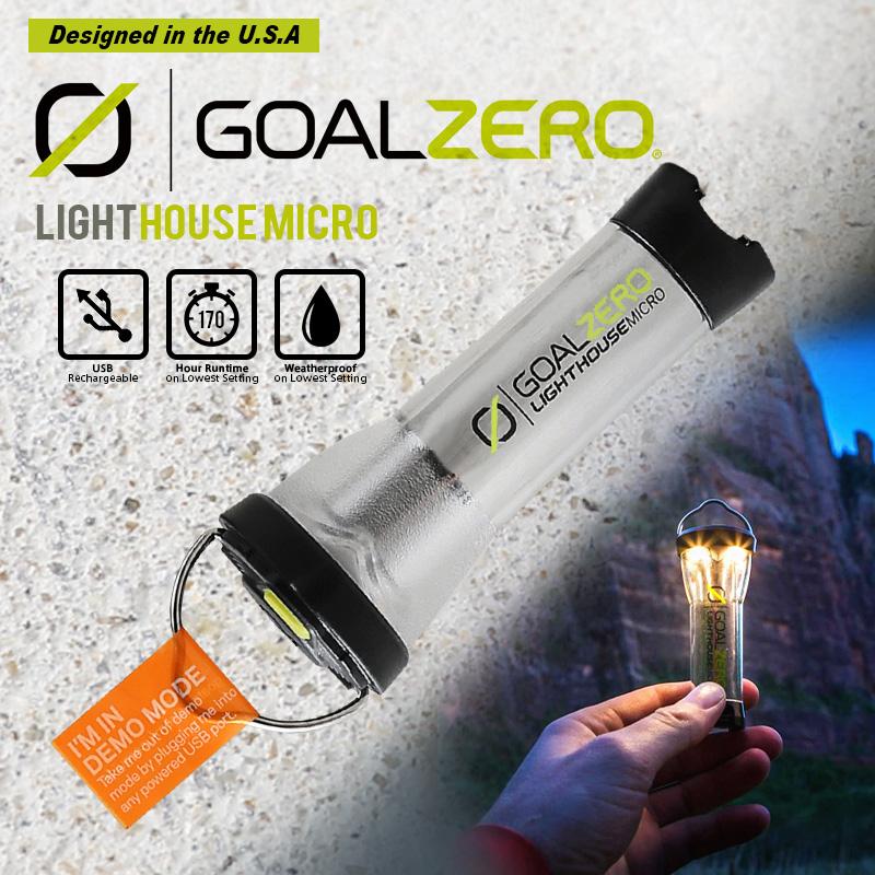 GOAL ZERO ゴールゼロ 32006 Lighthouse Micro ライトハウス マイクロ コンパクト LED  ランタン【クーポン対象外】【T】 : goalzero-32006 : ミリタリーショップWAIPER - 通販 - Yahoo!ショッピング