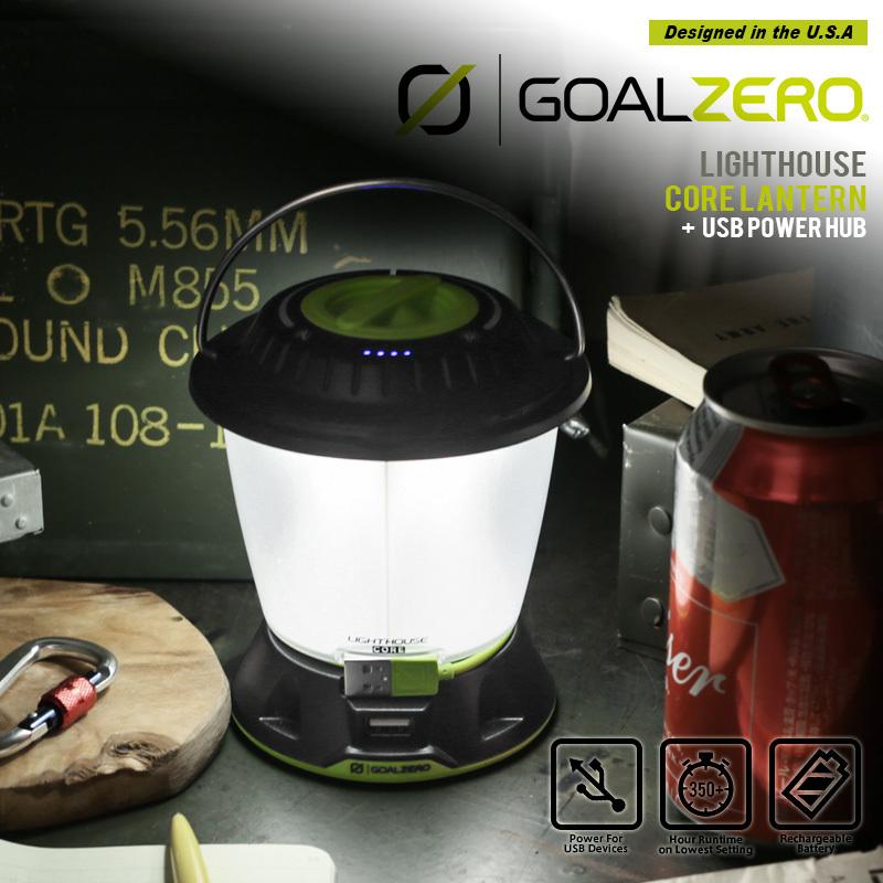 注目の GOAL ZERO ゴールゼロ 32009 LIGHTHOUSE CORE LANTERN USB