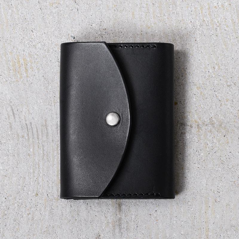 【WAIPER】未使用✨EITHER コンパクト財布　レザー　右利き用 WAIPER.inc × GOLDEN FLASH MFG ゴールデンフラッシュ “EITHER” レザー