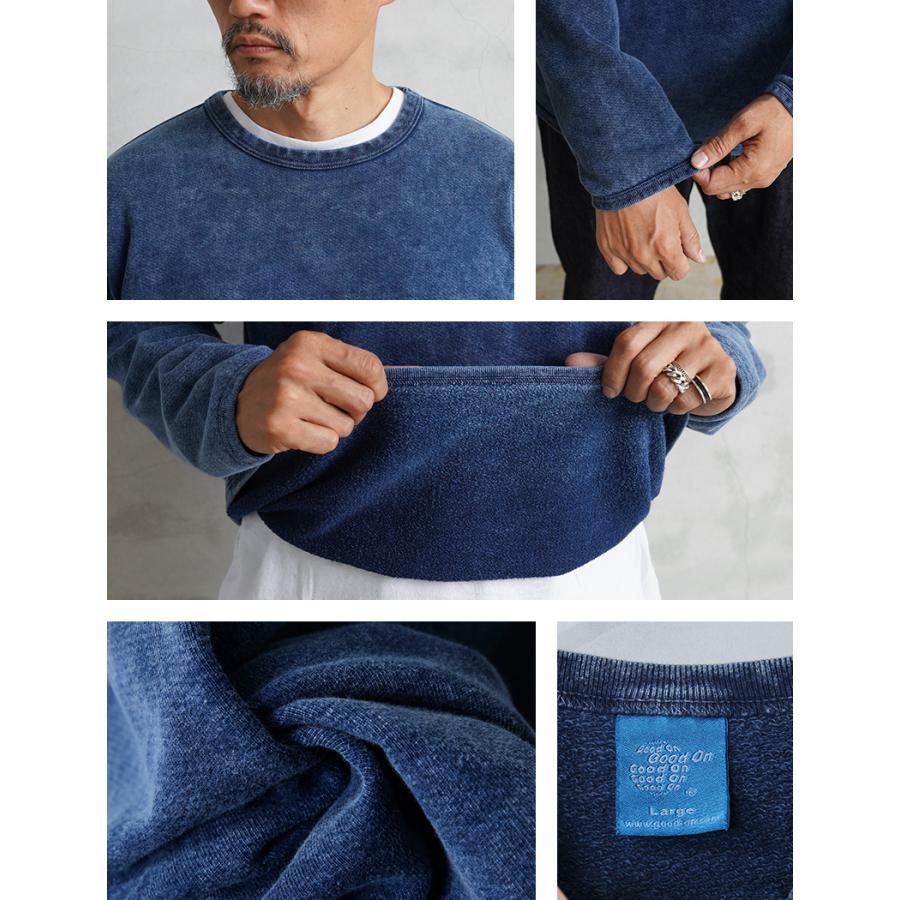 GOOD ON（グッドオン） GOBW-2104IS L/S クルーネック スウェット