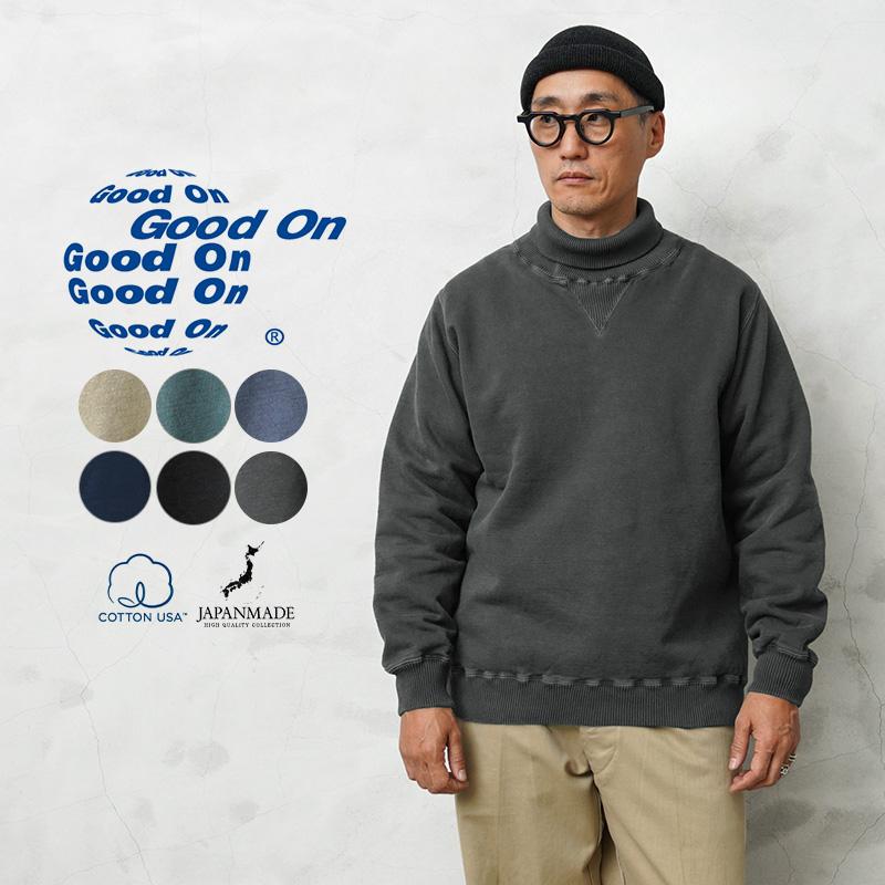 GOOD ON（グッドオン） GOBW-2304 RIB NECK SWEAT リブネック