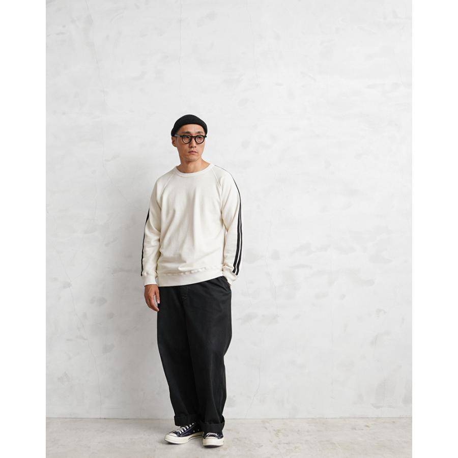 GOOD ON Good On グッドオン GOBW-2307 TRACK CREW SWEAT GOOD ON Good On グッドオン GOBW-2307 TRACK CREW SWEAT