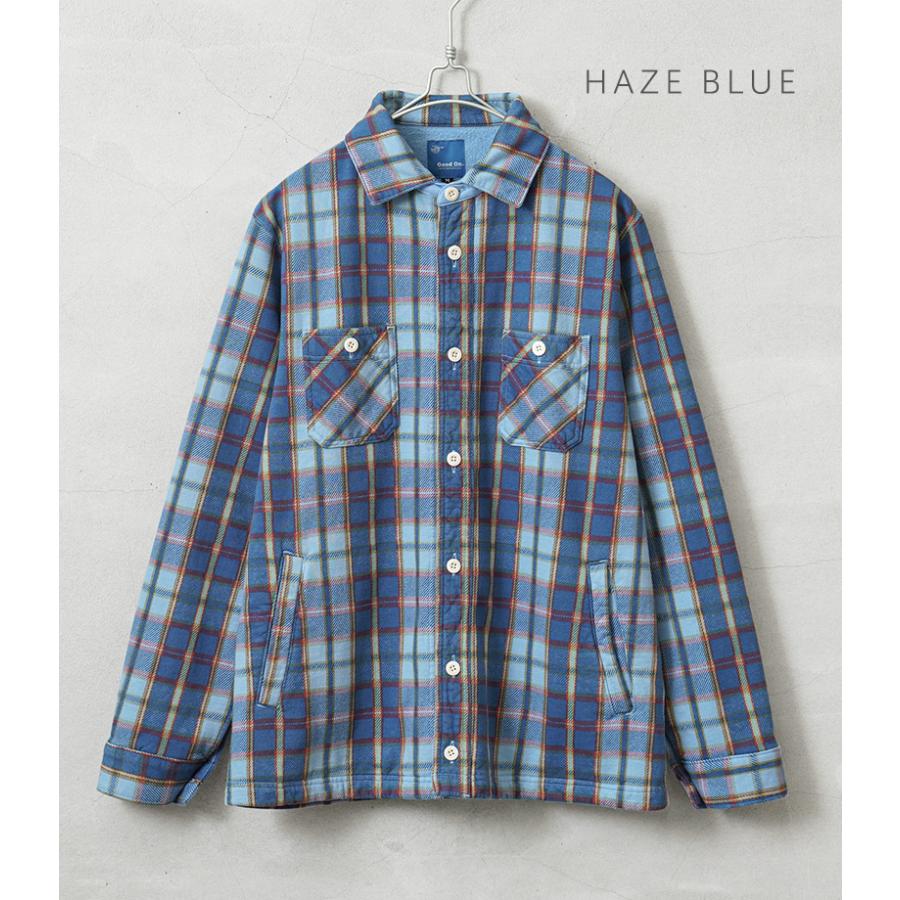 GOOD ON（グッドオン） GOBW-2407 フランネルチェック スウェット