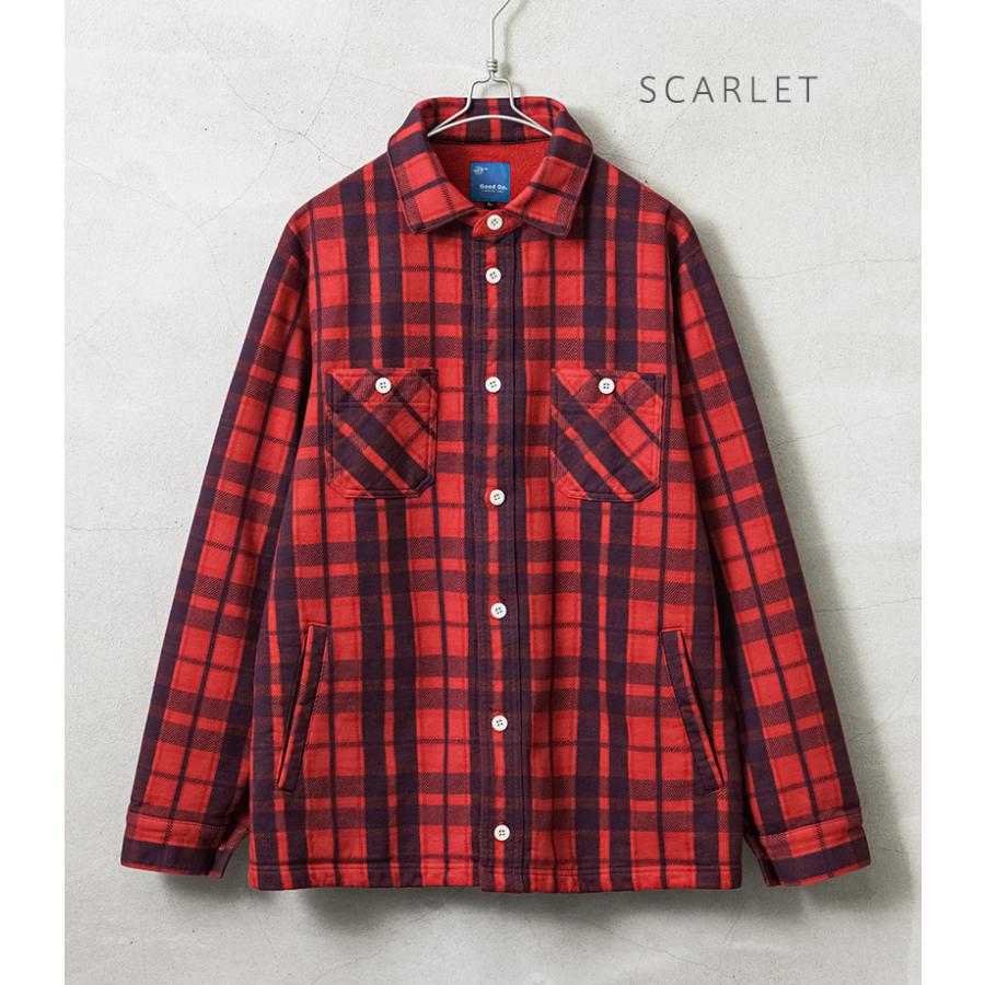 GOOD ON（グッドオン） GOBW-2407 フランネルチェック スウェット