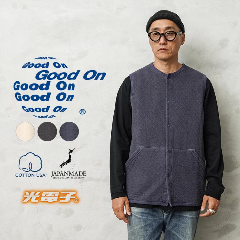 GOOD ON（グッドオン） GOBW2504 光電子 キルトベスト 日本製 インナー 
