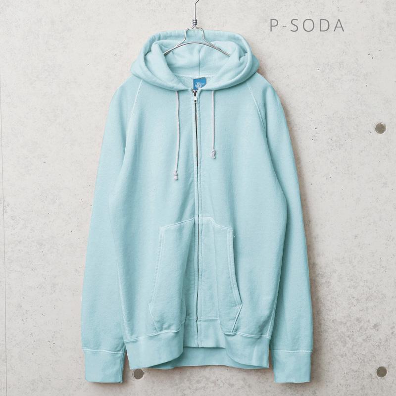 GOOD ON（グッドオン） GOBW-502 ラグラン ジップ フードスウェット