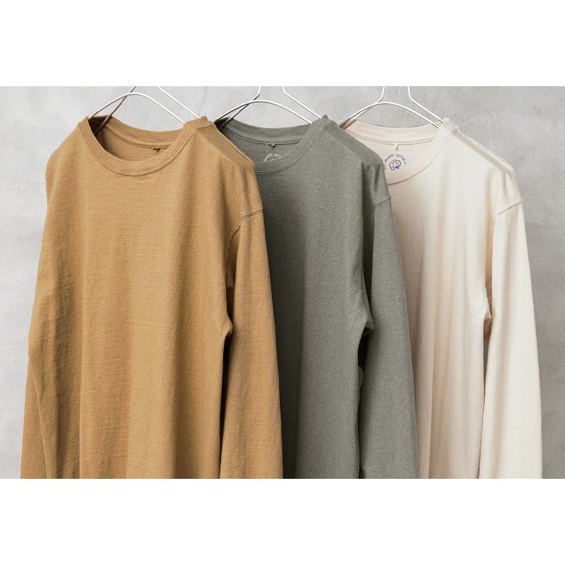GOOD ON（グッドオン） GOLT-2202 L/S オーガニック Tシャツ 日本製 