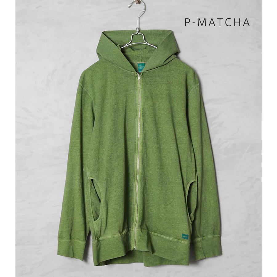 アーカイブ　グッドオン　Good On サン　フェード加工　パーカー　カーキ アーカイブ グッドオン Good On サン フェード加工 パーカー カーキ