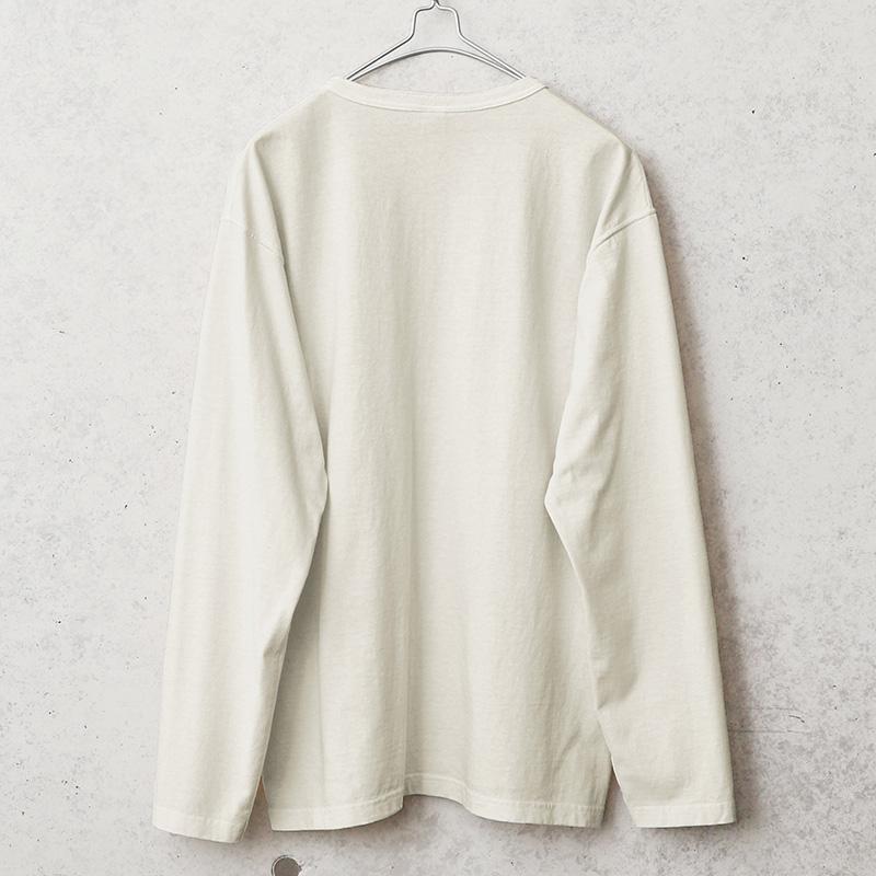 Good On グッドオン GOLT-1601 L/S ヘンリーネックTシャツ 日本製 メンズ ロンT 長袖 ロング ピグメント アメカジ ブランド【Sx】【T】｜waiper｜34