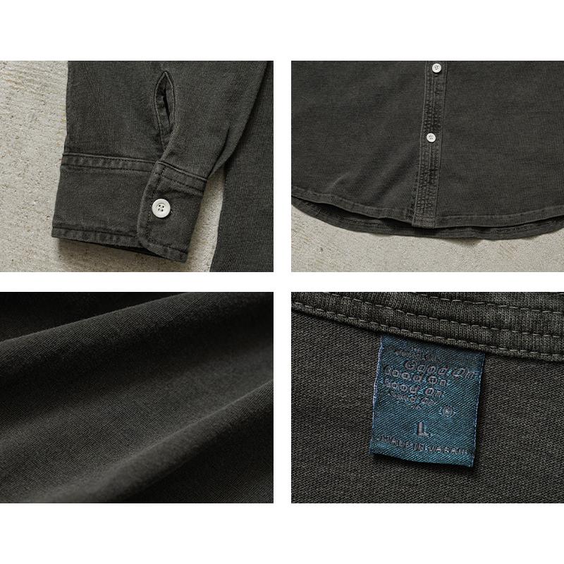 GOOD ON（グッドオン） GOLT-2502 L/S ボタンダウン ポロTシャツ 日本