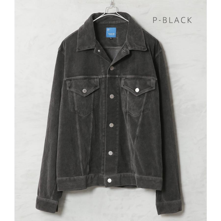 GOOD ON（グッドオン） GOLT2505 ニット コーデュロイ Gジャン 日本製