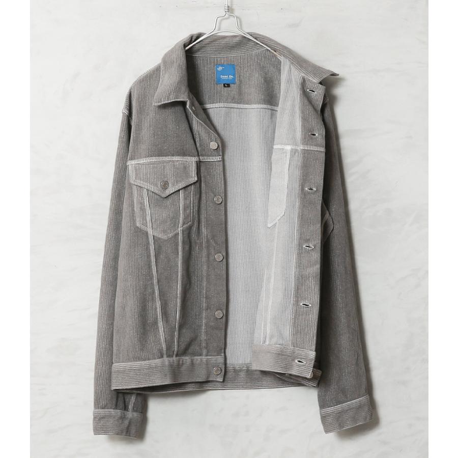 GOOD ON（グッドオン） GOLT2505 ニット コーデュロイ Gジャン 日本製