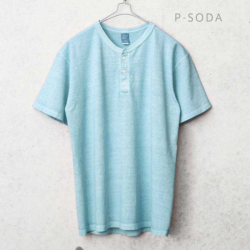 GOOD ON（グッドオン） GOST-1102 S/S ヘンリーネックTシャツ 日本製