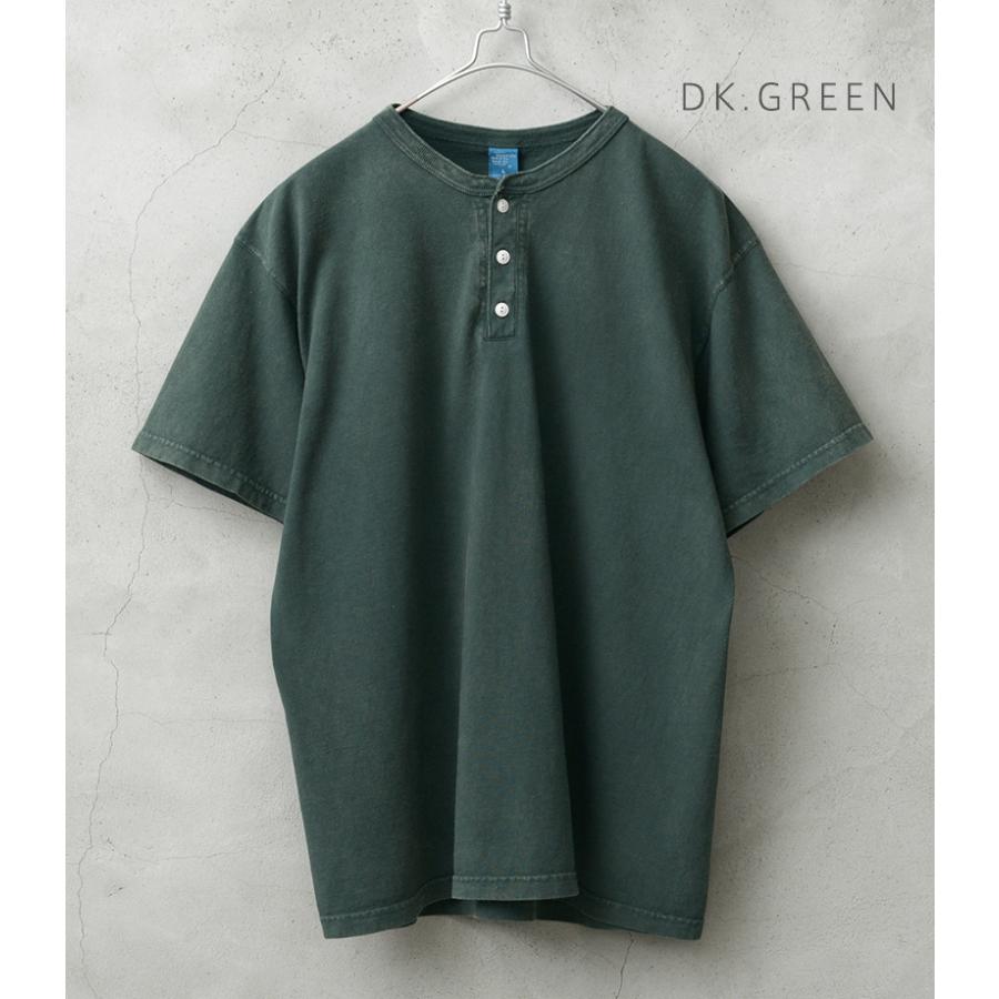 GOOD ON（グッドオン） GOST1102VD S/S ヘンリーネックTシャツ