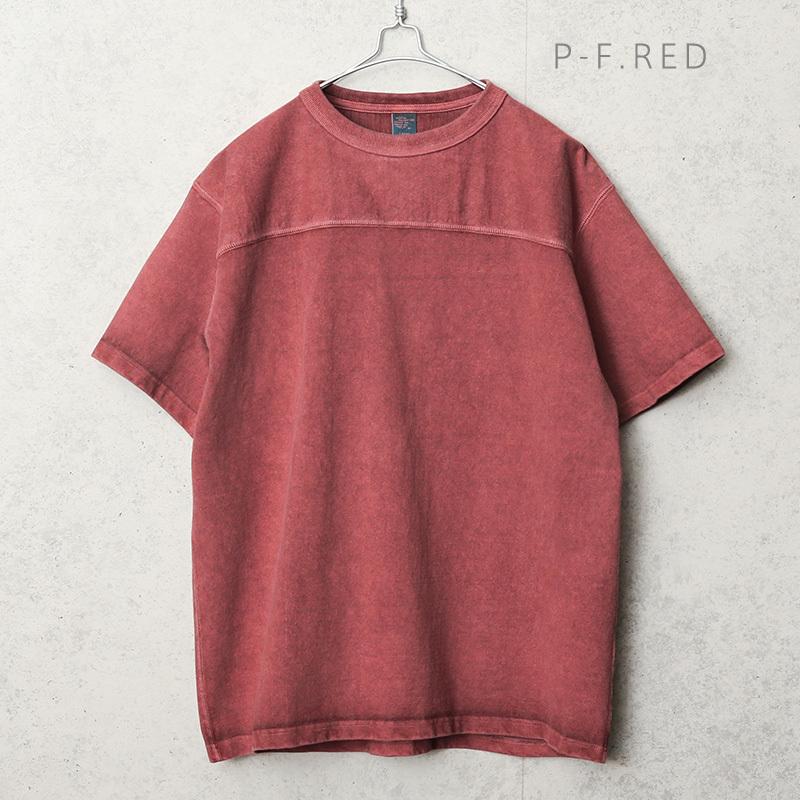 GOOD ON（グッドオン） GOST-1906 S/S ヘビー フットボールTシャツ