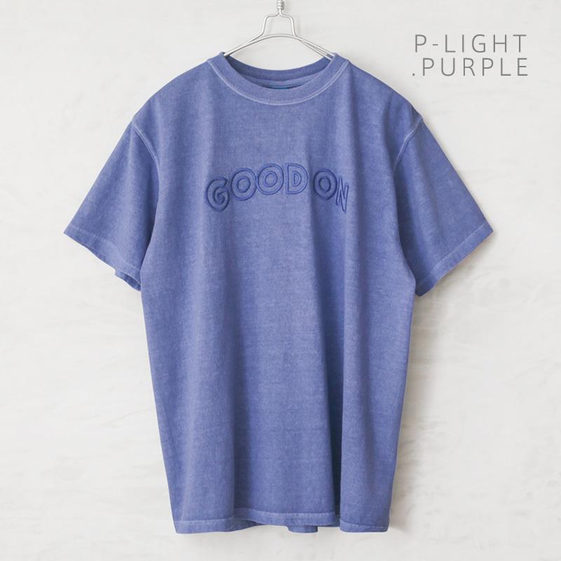 GOOD ON（グッドオン） GOST-2220 S/S GOOD ON ARCHロゴ EMBROIDERY