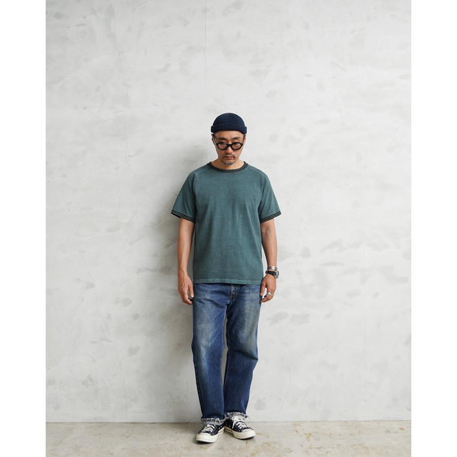 GOOD ON Good On グッドオン GOST-2404 S/S ストライプリブ T GOOD ON Good On グッドオン GOST-2404 S/S ストライプリブ T