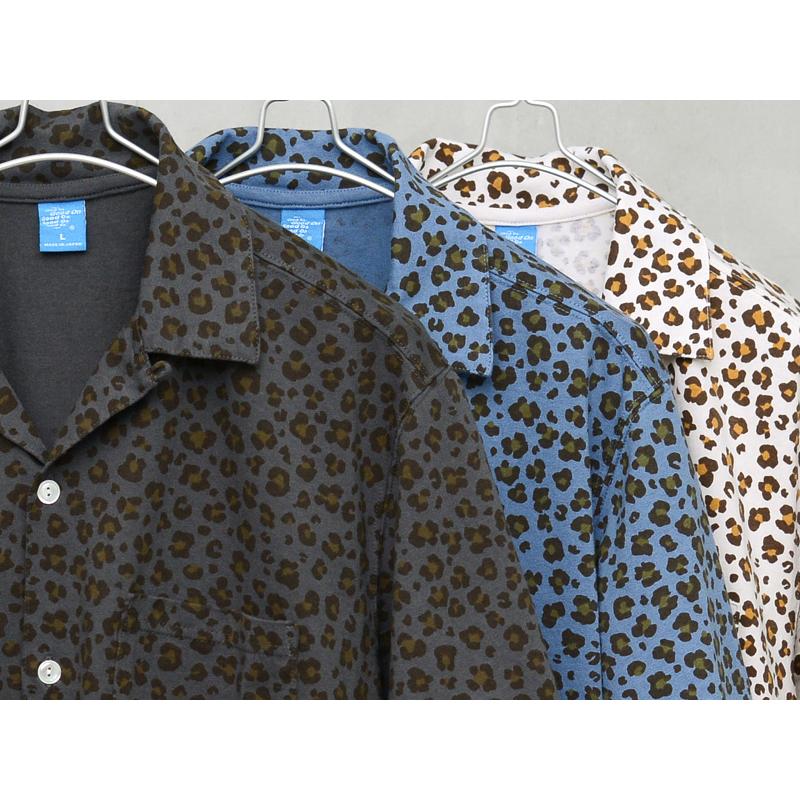 GOOD ON（グッドオン） GOST2409 LEOPARD OPEN TEE S/S レオパード