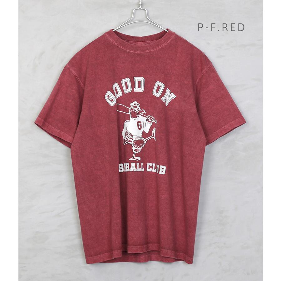 Good On グッドオン OLSS-1255 S/S ”GOOD ON BASEBALL CLUB” クルーネックTシャツ 日本製 アメカジ プリント ブランド【クーポン対象外】【T】｜waiper｜10