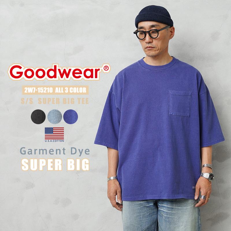 Goodwear（グッドウェア） 2W7-15210 USAコットン S/S ガーメントダイ