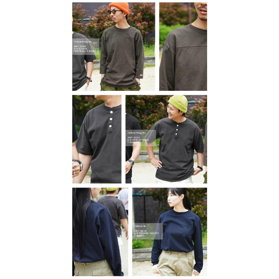 Goodwear グッドウェア 2W7-8518 USAコットン L/S 四角ポケット Goodwear グッドウェア 2W7-8518 USAコットン L/S 四角ポケット