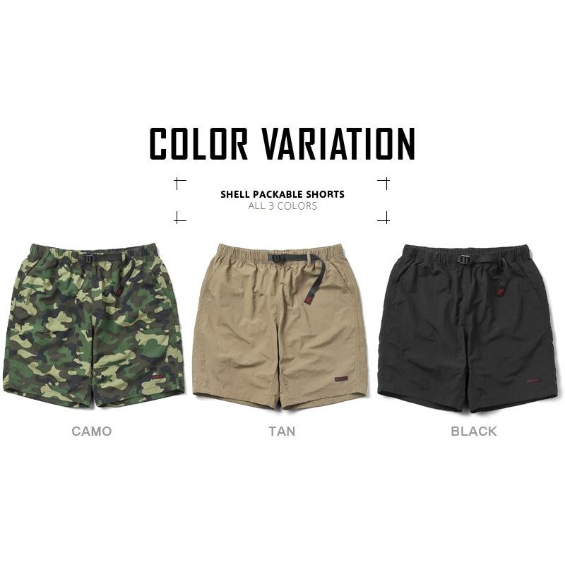 GRAMICCI グラミチ SHELL PACKABLE SHORTS シェルパッカブルショーツ