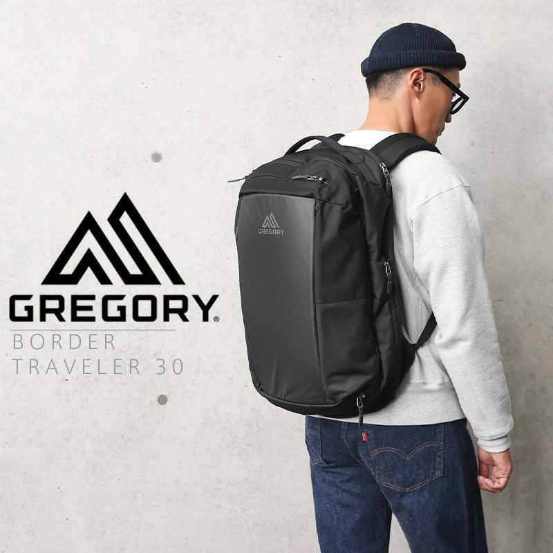 GREGORY グレゴリー BORDER TRAVELER30（ボーダー トラベラー30） バッグパック メンズ リュックサック デイパック アウトドア ブランド 旅行用【T】｜waiper