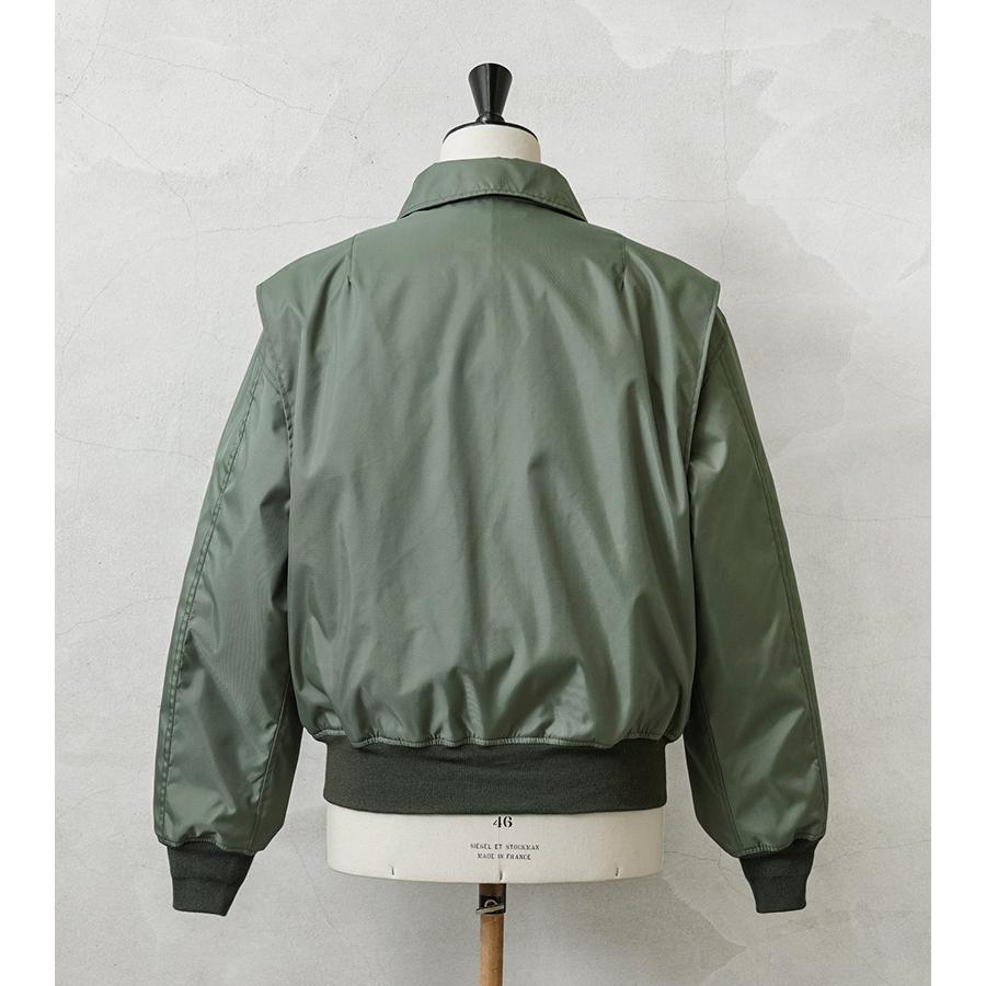 【極美品】ヒューストン CWU-36P フライトジャケット S ブラック 短丈 HOUSTON ヒューストン 5CW36P 米軍 CWU-36/P フライトジャケット