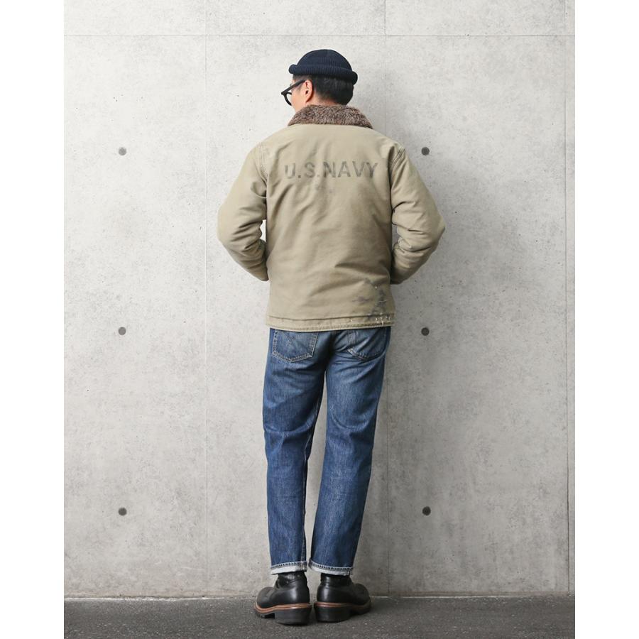 HOUSTON ヒューストン WAIPER別注 5N-1XVW 米海軍 タイト N-1