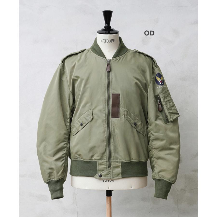 HOUSTON ヒューストン 米軍 L-2 フライトジャケット 日本製 HOUSTON ヒューストン 米軍 L-2 フライトジャケット 日本製