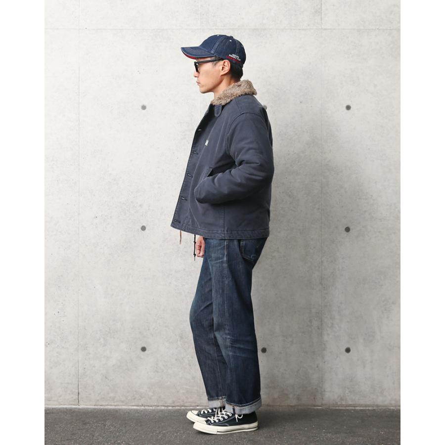 値下げ中　HOUSTON N1デッキジャケット USED加工モデル サイズ42 HOUSTON（ヒューストン） N-1デッキジャケット USED加工モデル 5N-1UD