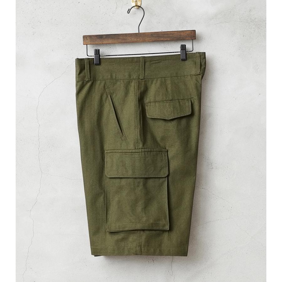HOUSTON ヒューストン 10035 FRENCH ARMY M-47 カーゴショート HOUSTON ヒューストン 10035 FRENCH ARMY M-47 カーゴショート