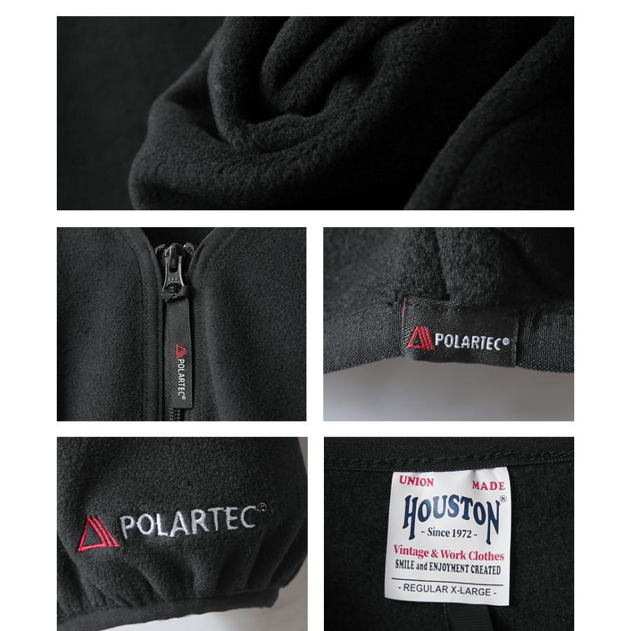 HOUSTON ヒューストン 22148 POLARTEC GEN3 FLEECE ZIP CARDIGAN ポーラテック フリース ジップカーディガン ミリタリージャケット アメカジ ブランド【T】｜waiper｜12