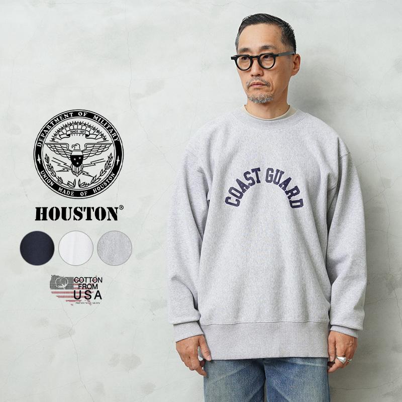 HOUSTON（ヒューストン） 22371 U.S.コットン COAST GUARD プリント