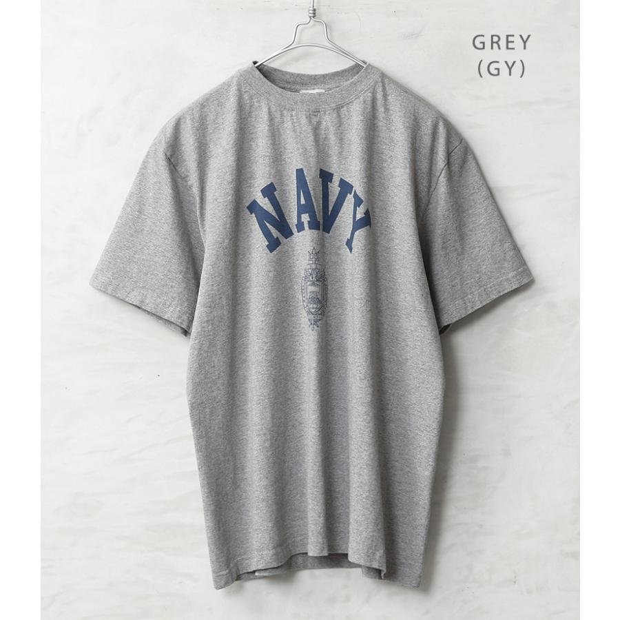HOUSTON（ヒューストン） 22421 U.S. NAVY PRINT S/S Tシャツ
