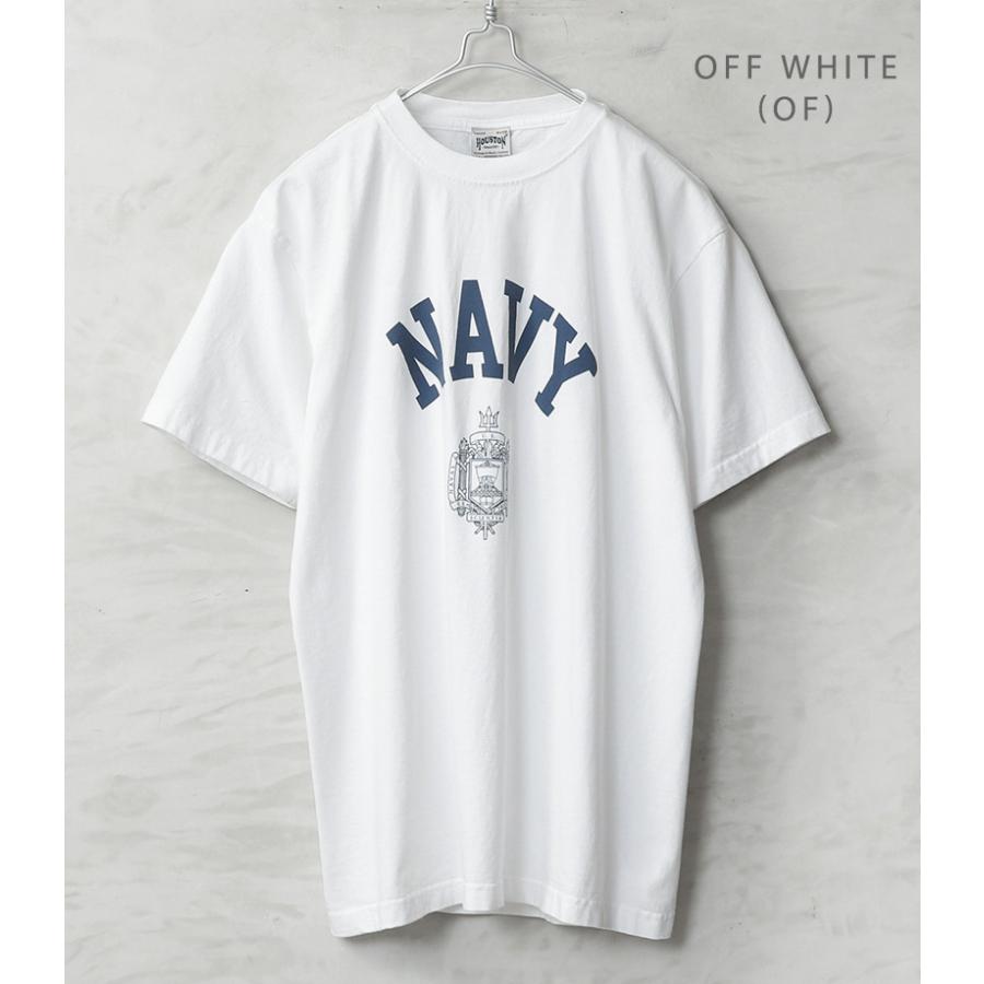 HOUSTON（ヒューストン） 22421 U.S. NAVY PRINT S/S Tシャツ