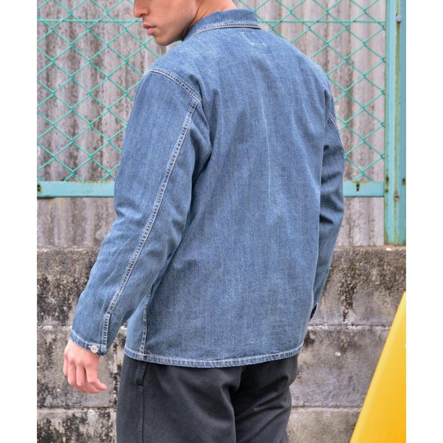 Houston ヒューストン Usaコットン デニムプルオーバーシャツ メンズ 長袖 ワークシャツ デニムシャツ アメカジ ブランド 春 夏 新作 Houston ミリタリーショップwaiper 通販 Yahoo ショッピング