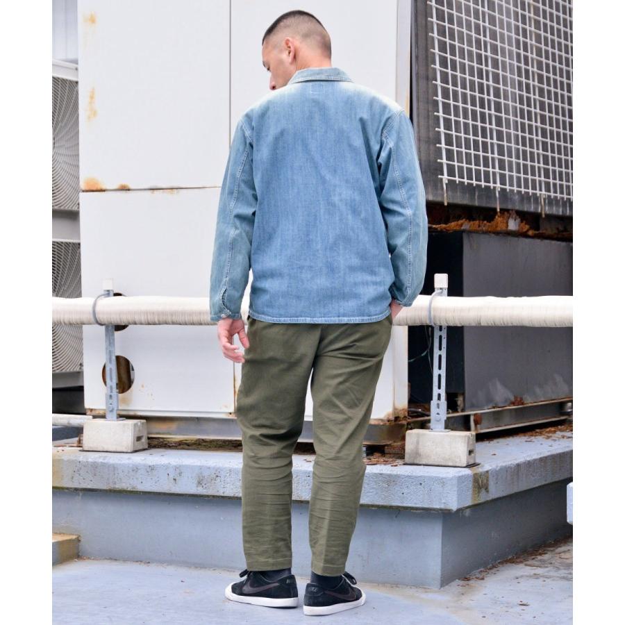 Houston ヒューストン Usaコットン デニムプルオーバーシャツ メンズ 長袖 ワークシャツ デニムシャツ アメカジ ブランド 春 夏 新作 T Houston ミリタリーショップwaiper 通販 Yahoo ショッピング