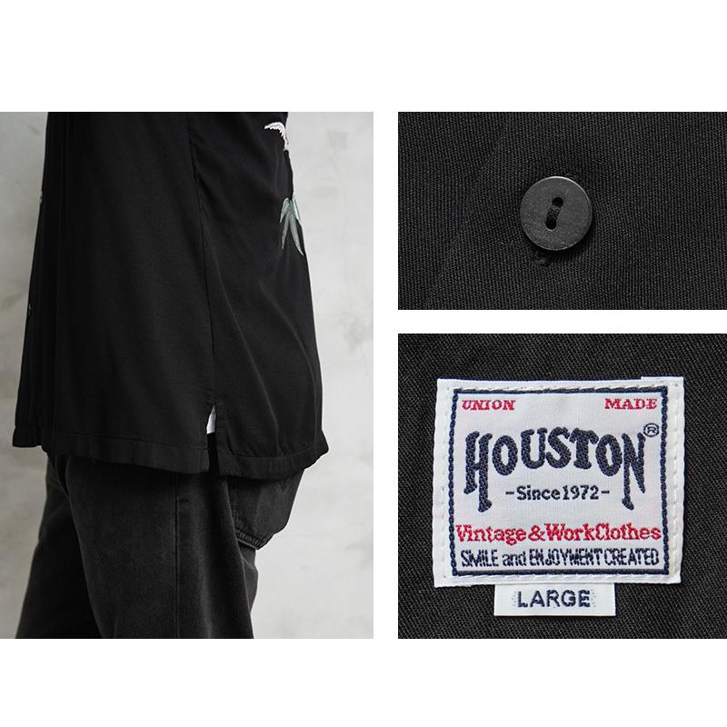 HOUSTON（ヒューストン） 41071 スーベニアシャツ 「TIGER」オープン