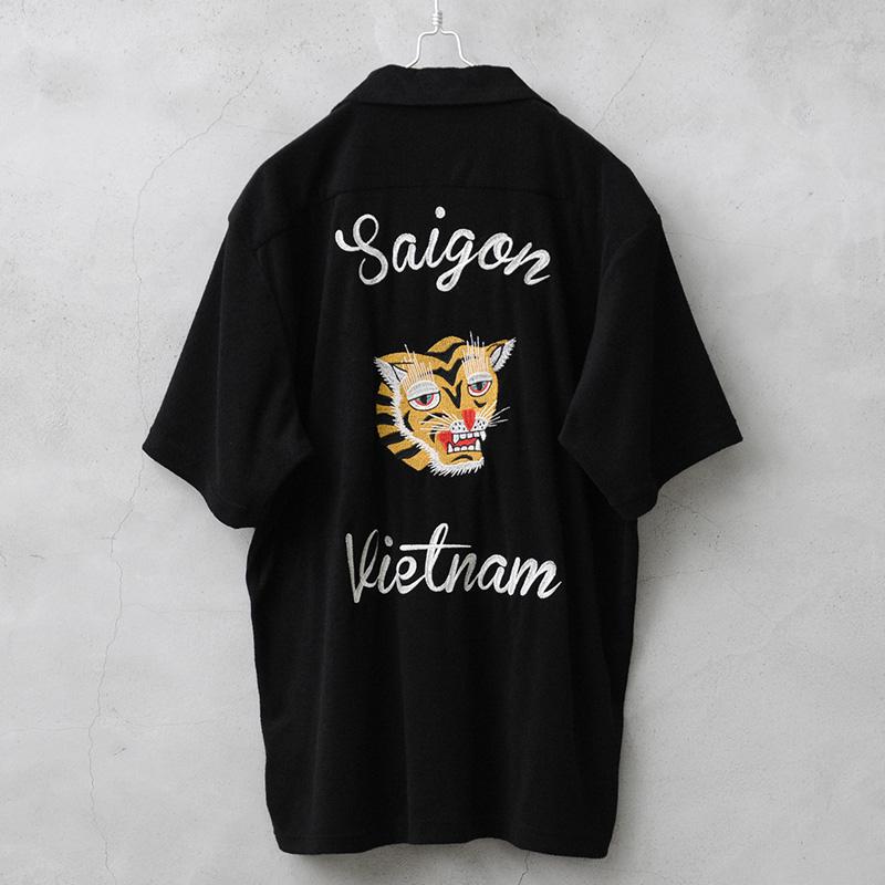 HOUSTON（ヒューストン） 41230 PILE BOWLING SHIRT（VIETNAM）パイル