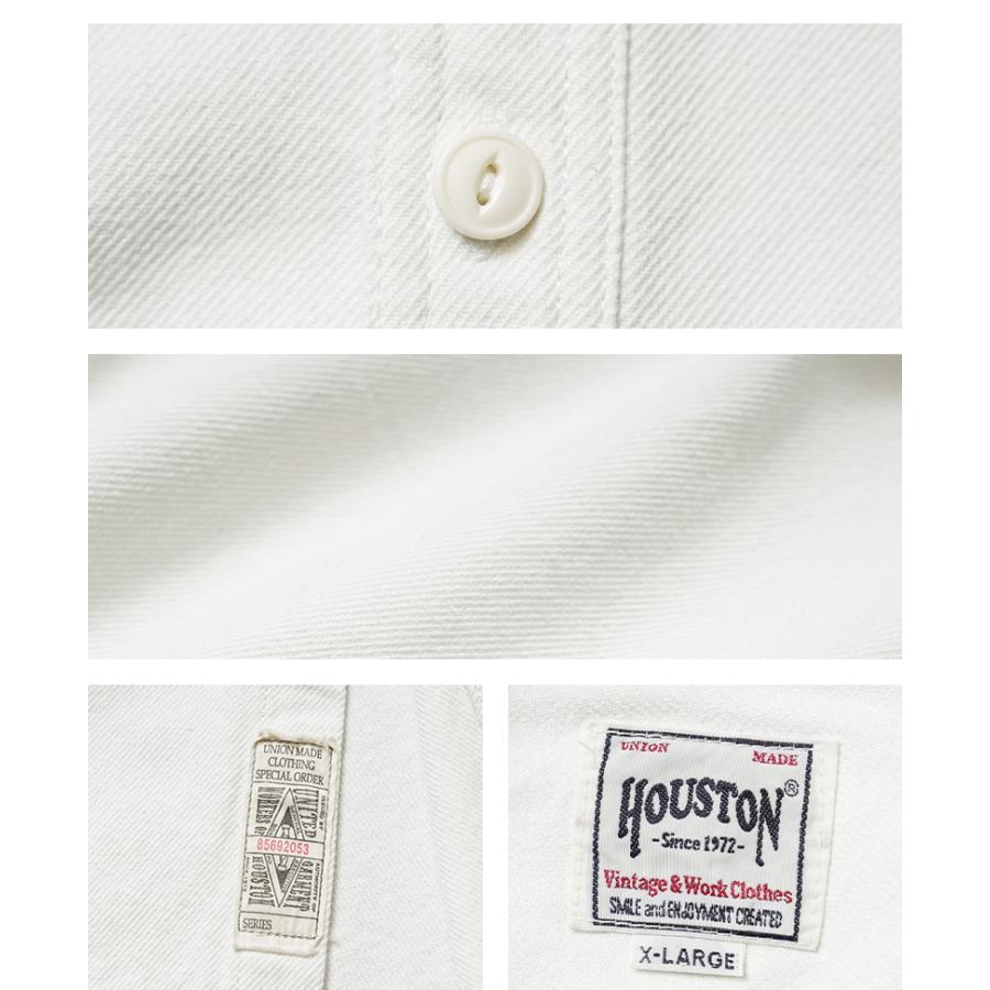 HOUSTON（ヒューストン） 41254 SOLID VIYELLA SHIRT ソリッド ビエラ