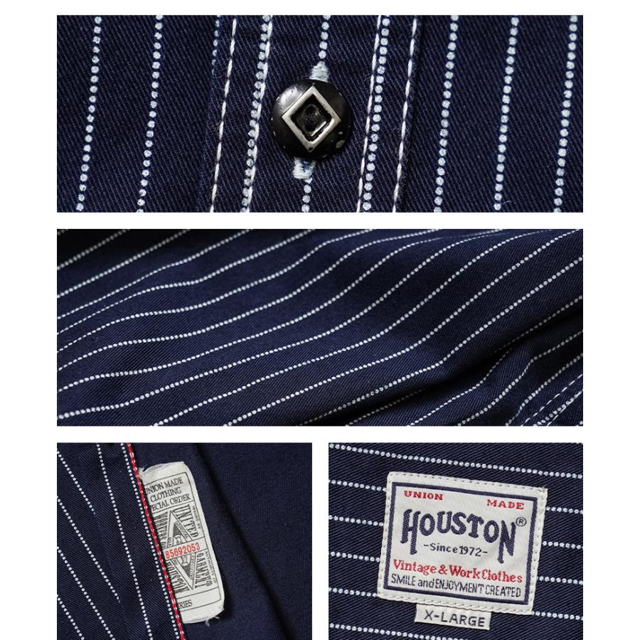 HOUSTON（ヒューストン） 41259 INDIGO WABASH WORK SHIRT インディゴ