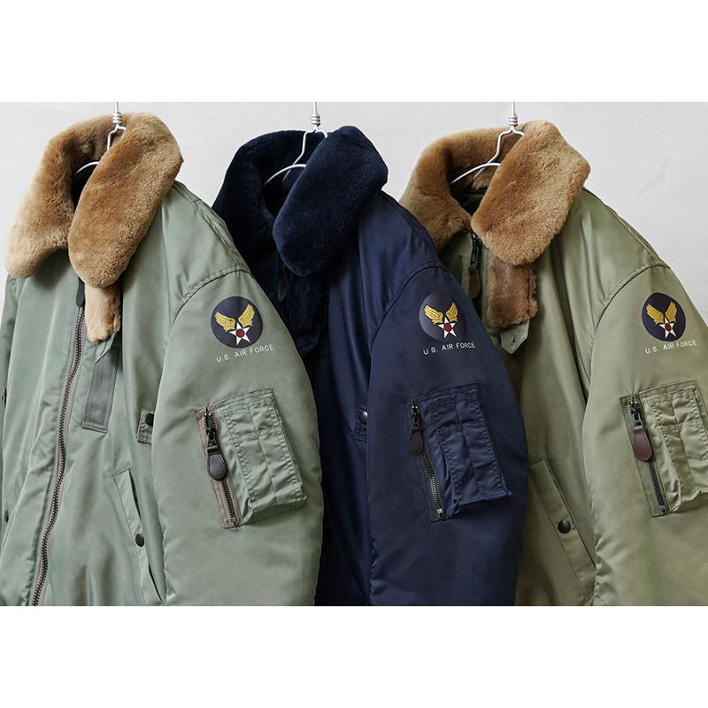 HOUSTON（ヒューストン） 米軍 B-15B/C/D型 フライトジャケット FABRIC