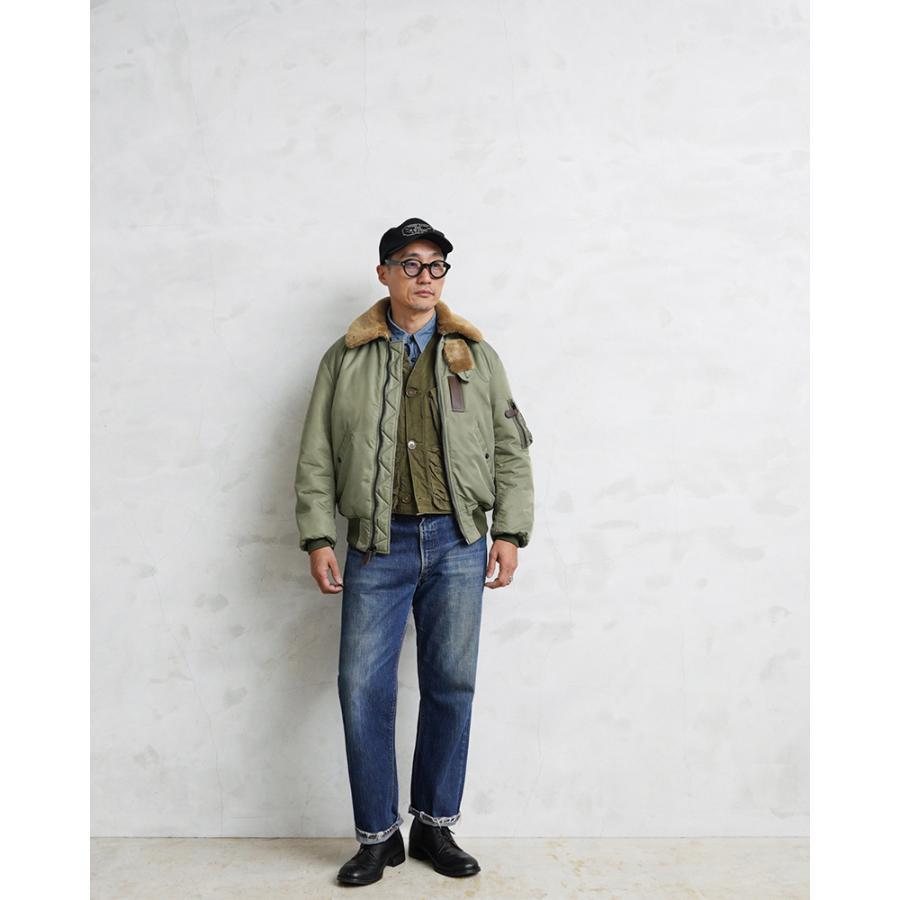 HOUSTON（ヒューストン） 米軍 B-15B/C/D型 フライトジャケット FABRIC