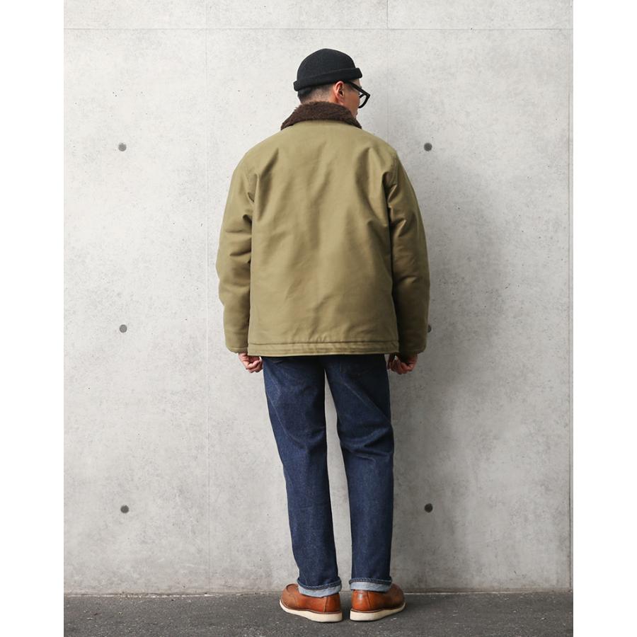 HOUSTON（ヒューストン） 51131 日本製 アルパカライニング N-1 デッキ